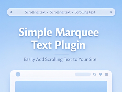 Simple Marquee